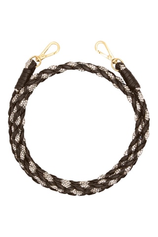 Bracelet pour téléphone en cuir - Marron