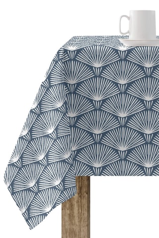 Nappe antitache - Bleu et blanc