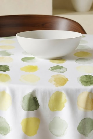 Nappe ronde antitache - Blanc