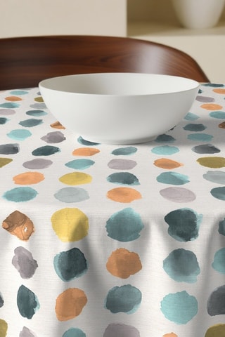 Nappe ronde antitache - Blanc