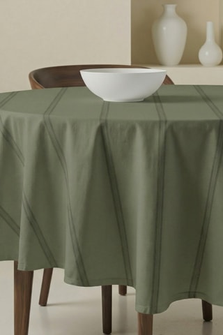 Nappe antitache ronde - Kaki