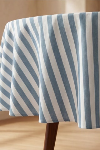Nappe antitache ronde - Bleu marine