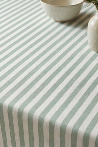 Nappe antitache  - Vert et blanc