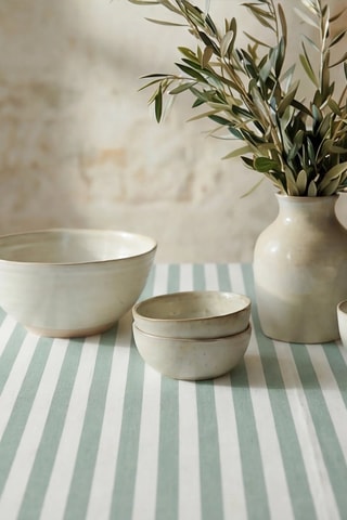 Nappe antitache  - Vert et blanc
