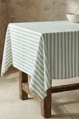 Nappe antitache  - Vert et blanc