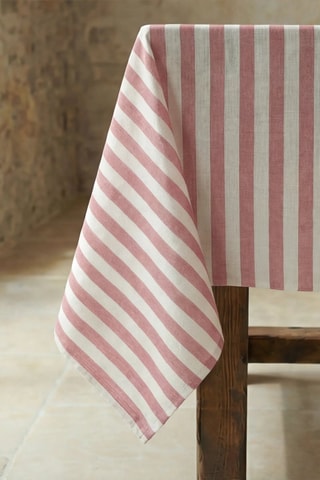 Nappe antitache  - Rouge et blanc