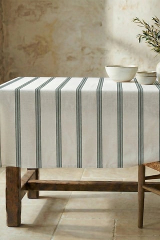 Nappe antitache  - Vert et beige