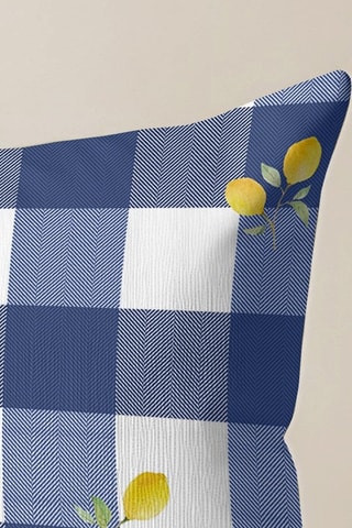 Housse de coussin - Bleu cobalt - 30 x 50 cm