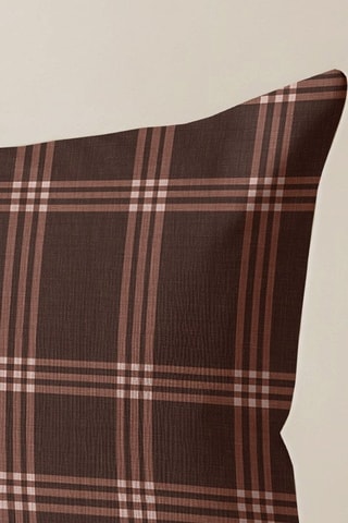 Housse de coussin - Marron - 30 x 50 cm