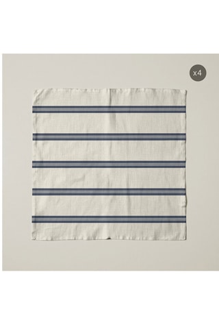 4 serviettes de table - Beige