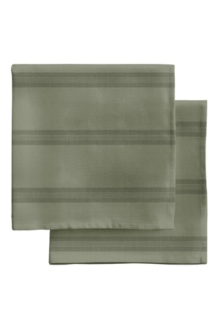 4 serviettes de table - Vert clair