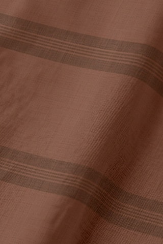 Chemin de table en coton biologique - Rouge brique - 50 x 150 cm