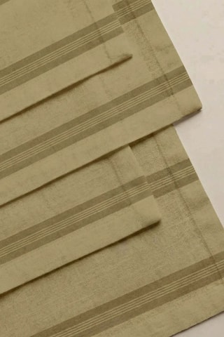 4 serviettes de table Nua - Kaki - 43 x 43 cm