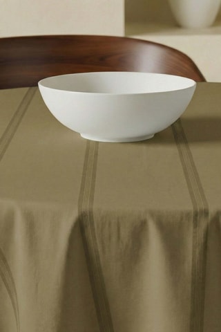 Nappe antitache ronde Nua - Ocre
