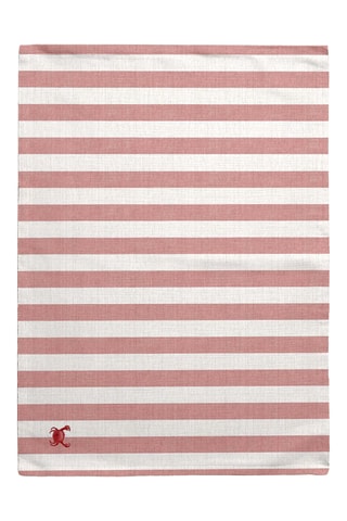 4 sets de table Seleni - Rose et blanc - 35 x 50 cm