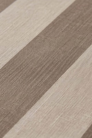 Nappe antitache rectangulaire Summer Stripes - Beige et marron