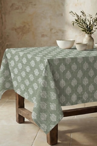 Nappe antitache rectangulaire Edera - Vert