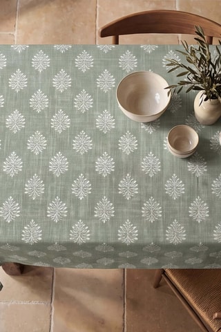 Nappe antitache rectangulaire Edera - Vert