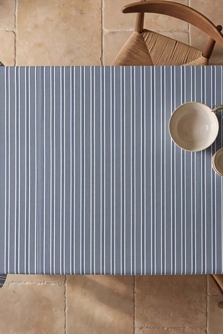 Nappe antitache rectangulaire Rander - Bleu