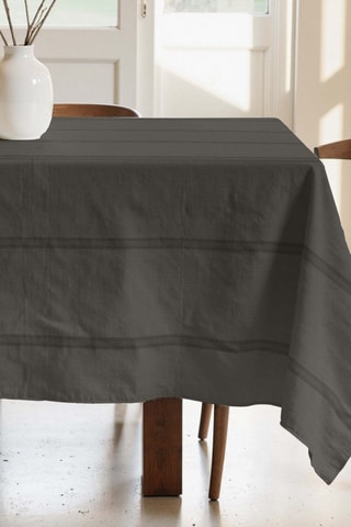 Nappe antitache rectangulaire Nua - Marron foncé