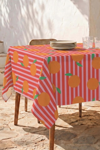 Nappe antitache rectangulaire Mindanao - Rose