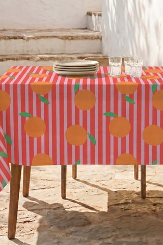 Nappe antitache rectangulaire Mindanao - Rose
