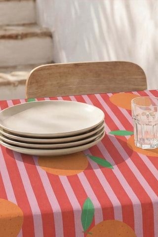 Nappe antitache rectangulaire Mindanao - Rose
