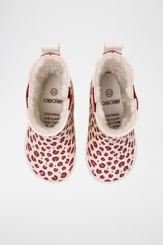 Botas de agua forradas - Rosa - Obaibi