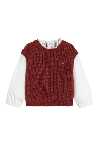 Jersey combinado - Rosa - Obaïbi
