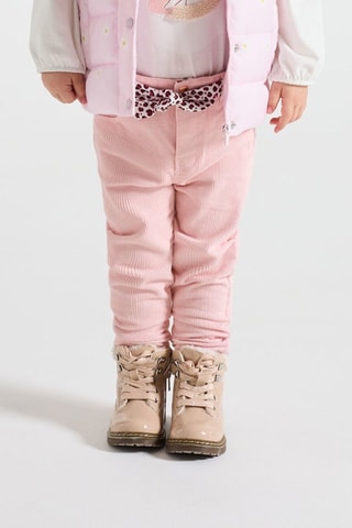 Pantalon en velours - Rose poudré - Obaïbi - Okaïdi