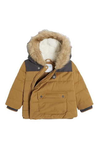 Parka con capucha - Marrón - Obaibi