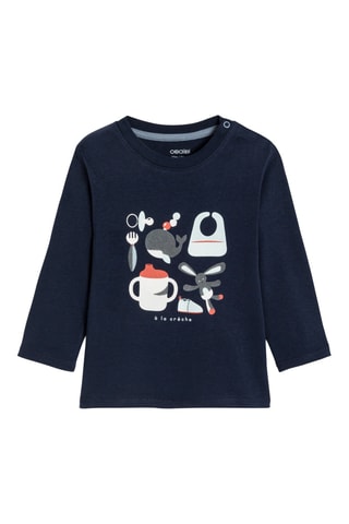 Camiseta - Azul marino - Obaïbi