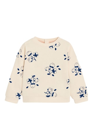 Sudadera - Azul rey y coral - Obaïbi