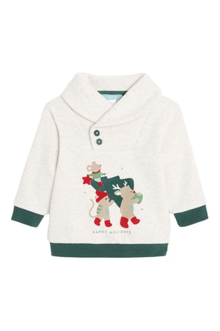 Sudadera - Crudo jaspeado - Obaïbi