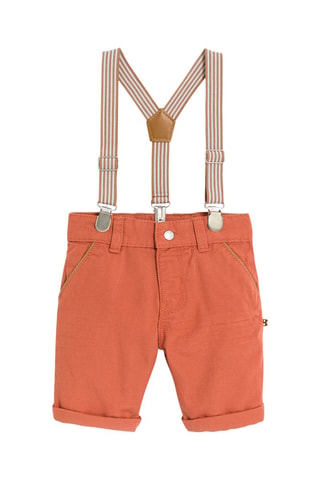 Camiseta y bermudas - Naranja - Obaïbi