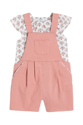 Peto y camiseta - Rosa - Obaïbi