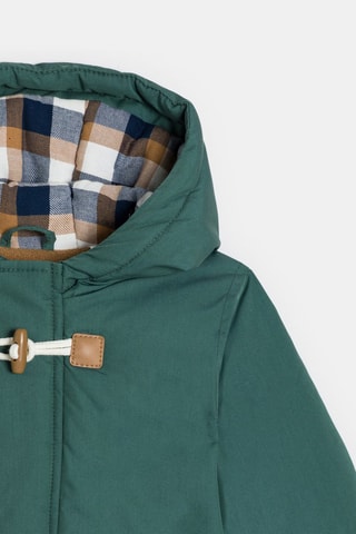 Parka con capucha - Verde oscuro - Obaïbi