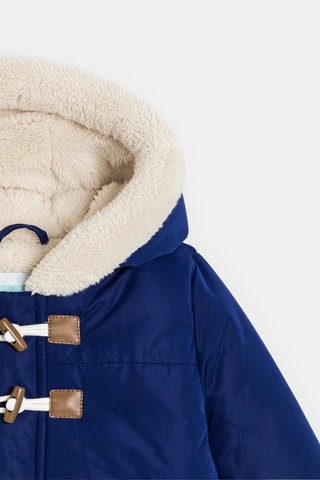 Chaqueta con capucha - Azul oscuro - Obaïbi