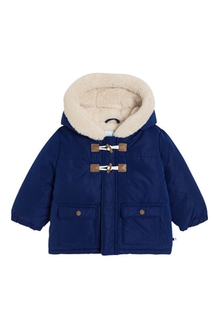 Chaqueta con capucha - Azul oscuro - Obaïbi