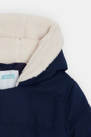 Anorak con capucha - Azul marino - Obaïbi
