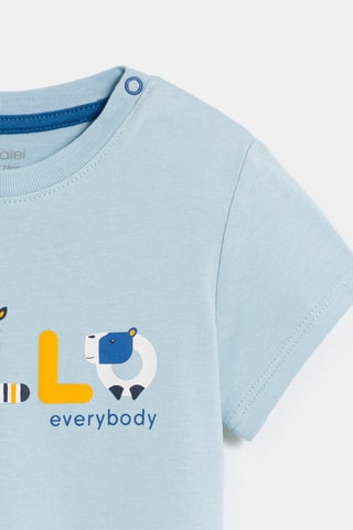 Camiseta - Celeste - Obaïbi