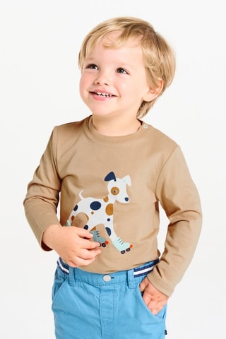 Camiseta - Beige - Obaïbi