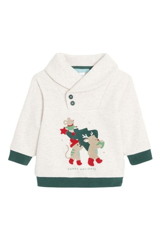 Sudadera - Crudo jaspeado - Obaïbi