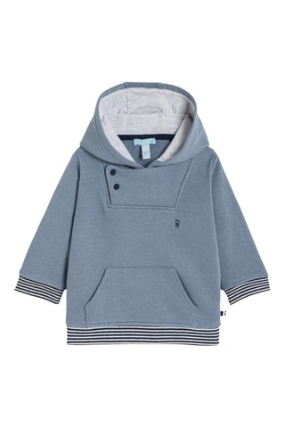 Sudadera con capucha - Azul claro - Obaïbi