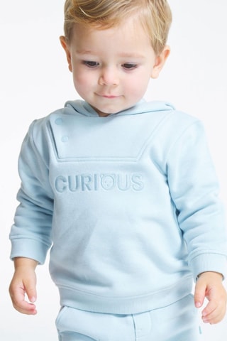 Sudadera con capucha - Celeste
