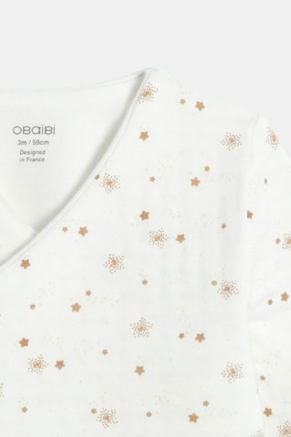 Conjunto de 3 piezas - Beige y blanco - Obaïbi