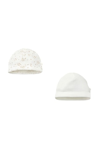 2 gorros - Beige - Obaïbi