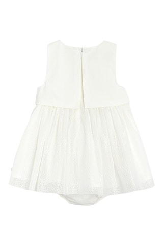 Vestido sin mangas - Blanco - Obaibi