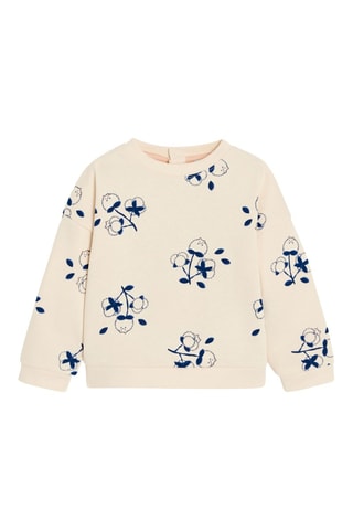 Sudadera - Azul rey y coral - Obaïbi