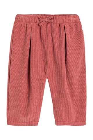 Blusa y pantalón de pana - Rosa oscuro - Obaïbi